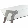 Table de Salle à Manger DKD Home Decor Verre Gris Transparent Bois MDF (160 x 90 x 75 cm) de DKD Home Decor, Tables - Réf : S...