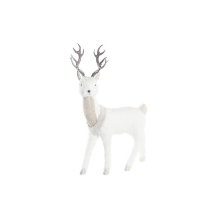 Adorno Natalício DKD Home Decor Branco Castanho Espuma Veado 36 x 14 x 52 cm de DKD Home Decor, Natal - Ref: S3035840, Preço:...