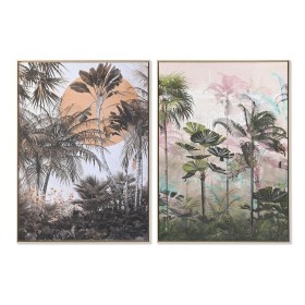 Quadro DKD Home Decor 103 x 4,5 x 143 cm 104 x 4,5 x 143,5 cm Palme Tropicale (2 Unità) di DKD Home Decor, Stampe e quadri su...