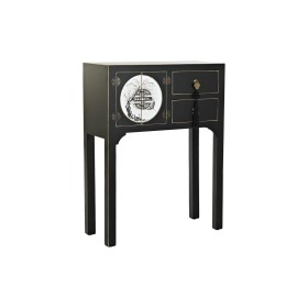 Mesa de apoio 66 x 66 x 34,5 cm Preto Alumínio (3 Unidades) | Tienda24 - Global Online Shop Tienda24.eu