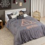 Housse de Couette Harry Potter Deathly Hallows Multicouleur 175 Fils 180 x 220 cm Lit 1 persone | Tienda24 Tienda24.eu