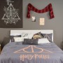 Housse de Couette Harry Potter Deathly Hallows Multicouleur 175 Fils 180 x 220 cm Lit 1 persone | Tienda24 Tienda24.eu