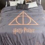 Housse de Couette Harry Potter Deathly Hallows Multicouleur 175 Fils 180 x 220 cm Lit 1 persone | Tienda24 Tienda24.eu