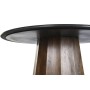 Table de Salle à Manger DKD Home Decor Noir Marron Marbre Bois de manguier 120 x 120 x 76 cm de DKD Home Decor, Tables - Réf ...