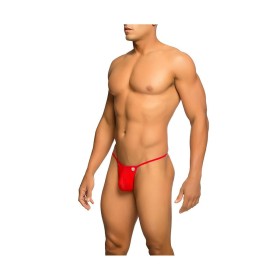 Thong Mob Eroticwear Red S/M by Mob Eroticwear, G-Strings & Thongs - Ref: M0402371, Price: 17,79 €, Discount: %