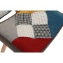 Poltrona DKD Home Decor 70 x 73 x 100 cm Castanho Madeira da borracha Multicolor de DKD Home Decor, Cadeiras - Ref: S3044228,...