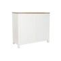 Cómoda DKD Home Decor Blanco Marrón Acacia Madera de mango Urbano 110 x 45 x 100 cm | Tienda24 - Global Online Shop Tienda24.eu