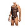 Conjunto de Lencería Mob Eroticwear Negro S/M de Mob Eroticwear, Camisetas sin mangas y chalecos eróticos - Ref: M0402373, Pr...