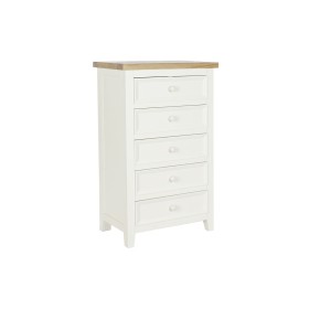 Caisson à Tiroirs DKD Home Decor Bois Blanc Usé (69 x 38 x 130 cm) | Tienda24 - Global Online Shop Tienda24.eu