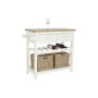 Console DKD Home Decor Bege vime Madeira de paulónia 88 x 38 x 80 cm de DKD Home Decor, Jogos de móveis - Ref: S3052973, Preç...