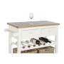 Console DKD Home Decor Bege vime Madeira de paulónia 88 x 38 x 80 cm de DKD Home Decor, Jogos de móveis - Ref: S3052973, Preç...