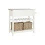 Console DKD Home Decor Bege vime Madeira de paulónia 88 x 38 x 80 cm de DKD Home Decor, Jogos de móveis - Ref: S3052973, Preç...