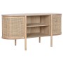 Mueble de TV Home ESPRIT Natural Madera de caucho 120 x 43,5 x 60 cm de Home ESPRIT, Mesas y soportes para TV - Ref: S3053389...