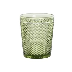 Conjunto de Copos DKD Home Decor Verde Cristal Com relevo 240 ml (6 Unidades) de DKD Home Decor, Copos de água e uísque - Ref...