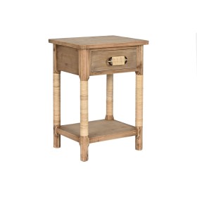 Nachttisch CHLOE Gold Spiegel Kristall Holz MDF 51 x 41 x 51 cm | Tienda24 - Global Online Shop Tienda24.eu