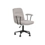 Chaise de Bureau DKD Home Decor Noir Gris 60 x 61,5 x 84 cm de DKD Home Decor, Chaises et canapés - Réf : S3054016, Prix : 99...