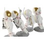 Figurine Décorative Home ESPRIT Blanc Doré Astronaute 10,5 x 10,5 x 25 cm (4 Unités) de Home ESPRIT, Objets de décoration - R...