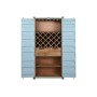 Bottle rack Home ESPRIT Turquoise Metal MDF Wood 76,5 x 39,5 x 157,5 cm | Tienda24 - Global Online Shop Tienda24.eu