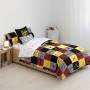 Copripiumino Harry Potter Hogwarts Multicolore 175 Fili 180 x 220 cm S