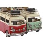 Deko-Figur Home ESPRIT Transporter Rot grün Vintage 25 x 12 x 17 cm (2 Stück) von Home ESPRIT, Ornamente - Ref: S3054292, Pre...