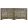 Aparador Home ESPRIT Castanho Natural 200 x 48 x 90 cm de Home ESPRIT, Armários e aparadores - Ref: S3054314, Preço: 999,22 €...