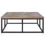 Mesa de Centro Home ESPRIT Madeira Metal 120 x 120 x 45 cm de Home ESPRIT, Jogos de móveis - Ref: S3054316, Preço: 552,34 €, ...