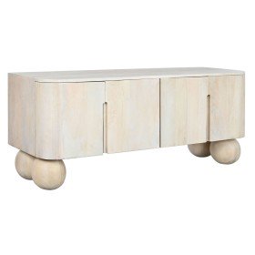 TV furniture Home ESPRIT White Mango wood 140 x 40 x 58 cm by Home ESPRIT, TV tables and stands - Ref: S3054381, Price: 405,5...