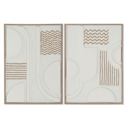 Painting Home ESPRIT Abstract Urban 50 x 4 x 70 cm (2 Units) by Home ESPRIT, Prints on Canvas - Ref: S3054581, Price: 62,96 €...