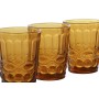 Conjunto de Copos Home ESPRIT Âmbar Cristal Com relevo 240 ml (6 Unidades) de Home ESPRIT, Copos de água e uísque - Ref: S305...