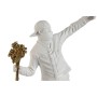 Figura Decorativa Home ESPRIT Blanco Dorado 23 x 12 x 40 cm de Home ESPRIT, Adornos - Ref: S3056064, Precio: 20,84 €, Descuen...