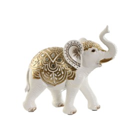 Decorative Figure Home ESPRIT Golden Elephant 15 x 6 x 14 cm by Home ESPRIT, Ornaments - Ref: S3056078, Price: 34,35 €, Disco...