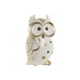 Decorative Figure Home ESPRIT White Golden Owl Romantic 10 x 8 x 18 cm by Home ESPRIT, Ornaments - Ref: S3056081, Price: 17,4...