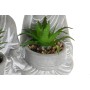 Planta Decorativa Home ESPRIT Polietileno Cemento Buda Oriental 10,5 x 8 x 16 cm (3 Unidades) de Home ESPRIT, Plantas - Ref: ...