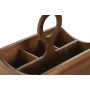 Cestello per posate Home ESPRIT Naturale Acacia 21 x 14,5 x 22 cm | Tienda24 - Global Online Shop Tienda24.eu