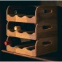 Bottle rack Home ESPRIT Natural 29 x 26 x 12 cm | Tienda24 - Global Online Shop Tienda24.eu