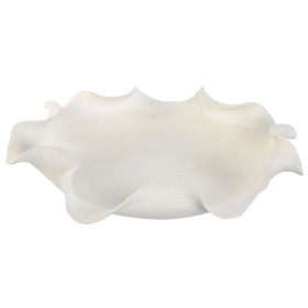 Decorative Figure DKD Home Decor 36 x 7 x 46 cm White Tropical Leaf of a plant | Tienda24 - Global Online Shop Tienda24.eu