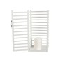 Farolas Home ESPRIT Blanco Hierro 17 x 17 x 44 cm (2 Piezas) | Tienda24 - Global Online Shop Tienda24.eu