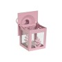 Straßenbeleuchtung Home ESPRIT Weiß grün Rosa Kristall Eisen Shabby Chic 7 x 7 x 10 cm (3 Stücke) (4 Stück) | Tienda24 - Global Online Shop Tienda24.eu