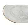 Assiette plate Home ESPRIT Transparent Doré Verre 33 x 33 x 9,4 cm de Home ESPRIT, Plats et plateaux - Réf : S3057005, Prix :...