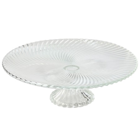 Prato de Jantar Home ESPRIT Transparente Cristal 31 x 31 x 9,5 cm | Tienda24 - Global Online Shop Tienda24.eu