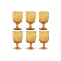 Set de Verres Home ESPRIT Ambre Verre 300 ml 8 x 8 x 14 cm (6 Unités) | Tienda24 - Global Online Shop Tienda24.eu