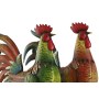 Figura Decorativa Home ESPRIT Multicolor Gallo 34,3 x 14 x 48,3 cm (2 Unidades) de Home ESPRIT, Adornos - Ref: S3057264, Prec...