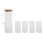 Set de Verres Home ESPRIT Transparent Bambou Verre Borosilicaté 210 ml de Home ESPRIT, Gobelets - Réf : S3057458, Prix : 14,9...