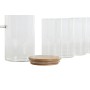 Set de Verres Home ESPRIT Transparent Bambou Verre Borosilicaté 210 ml de Home ESPRIT, Gobelets - Réf : S3057458, Prix : 14,9...