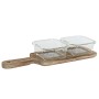 Plateau apéritif Home ESPRIT Naturel 320 ml 36 x 11 x 6 cm de Home ESPRIT, Plats et plateaux - Réf : S3057461, Prix : 6,73 €,...