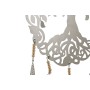 Hanging decoration Home ESPRIT Blue White Grey Pink Iron Tree 33 x 1 x 77 cm (4 Units) by Home ESPRIT, Ornaments - Ref: S3057...