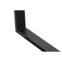 Tavolo da Pranzo Home ESPRIT Marrone Nero Ferro Legno MDF 160 x 90 x 75 cm di Home ESPRIT, Tavoli da sala da pranzo - Rif: S3...