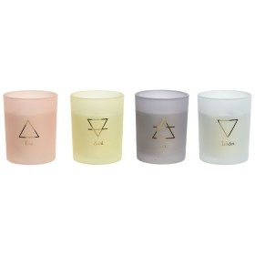 Bougie Parfumée Home ESPRIT Urbaine 200 g (4 Unités) de Home ESPRIT, Voiles libres - Réf : S3057712, Prix : 28,05 €, Remise : %