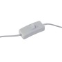 Lampe de bureau Home ESPRIT Blanc Beige Métal 60 W 220 V 25 x 25 x 50 cm (2 Unités) de Home ESPRIT, Lampes de chevet - Réf : ...