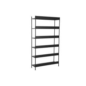 Shelves Home ESPRIT Black Metal 100 x 30 x 180 cm by Home ESPRIT, Shelving & Storage - Ref: S3057913, Price: 205,72 €, Discou...